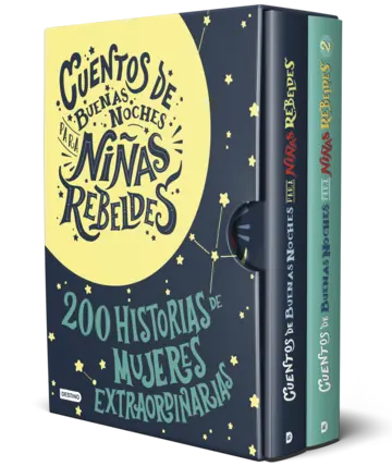 Portada Estuche Cuentos de buenas noches para niñas rebeldes