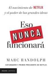Portada Eso nunca funcionará