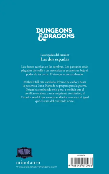 Contraportada Las Espadas del Cazador nº 03/03 Las Dos Espadas