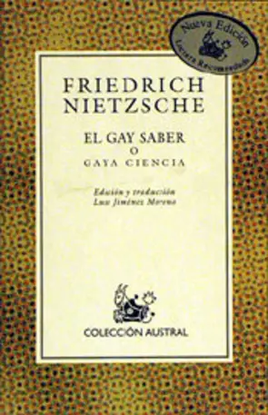 Portada El gay saber o gaya ciencia