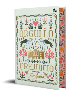 Portada Orgullo y prejuicio. Edición especial con cantos decorados