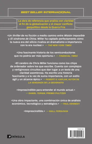 Contraportada La guerra de los chips