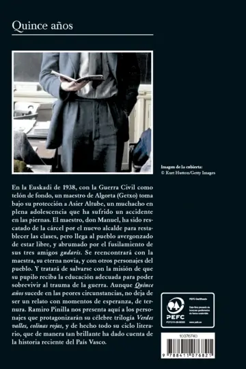 Contraportada Quince años