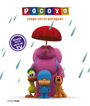 Portada Pocoyo juega con el paraguas