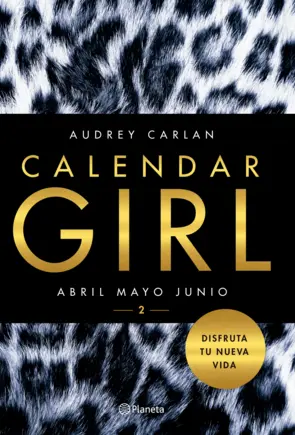 Portada Calendar Girl: Abril - mayo - junio