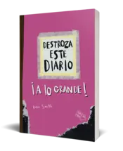 Miniatura portada 3d Destroza este diario. A lo grande - Rosa flúor