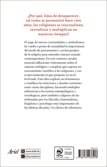 Contraportada La razón hechizada