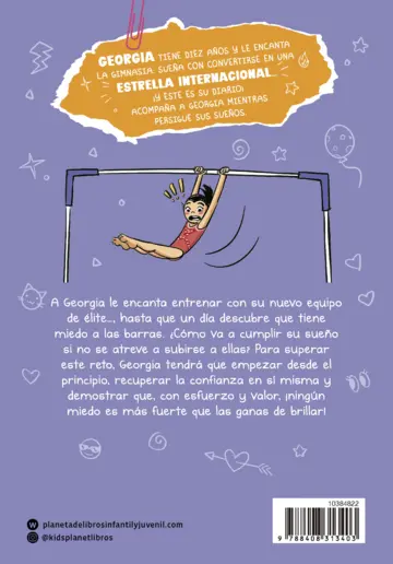 Contraportada Gymnastics Star 2. Volver a confiar