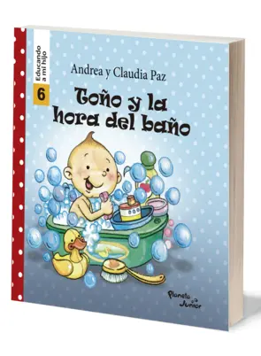Portada Toño y la hora del baño - Educando a mi hijo 6