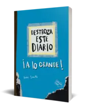 Miniatura portada 3d Destroza este diario. A lo grande - Azul flúor