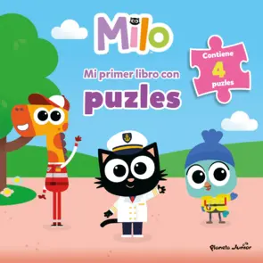 Portada Milo. Mi primer libro con puzles
