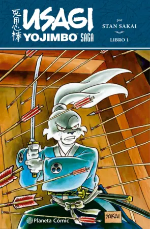 Portada Usagi Yojimbo Saga nº 01