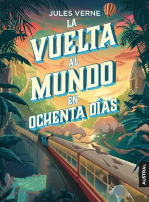 Portada La vuelta al mundo en ochenta días