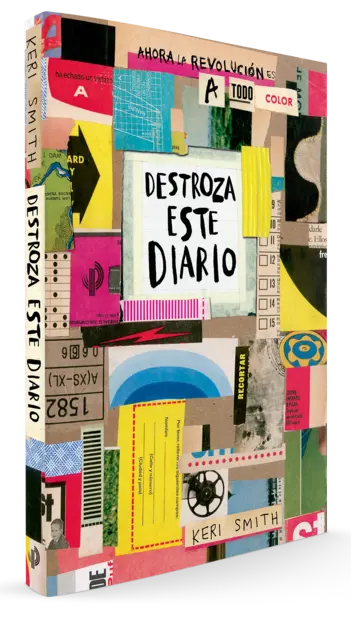 Portada Destroza este diario. Ahora a todo color