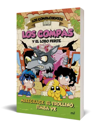 Portada Los Compacuentos 3. Los Compas y el lobo feroz