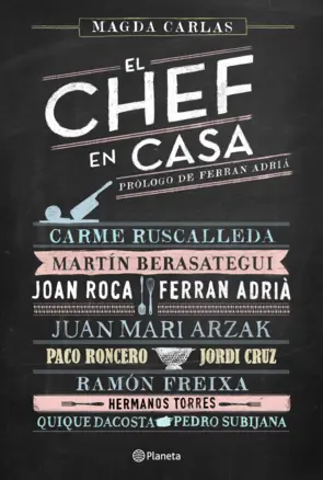 Portada El chef en casa
