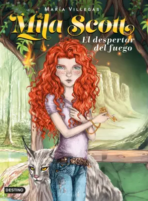 Portada Mila Scott. El despertar del fuego