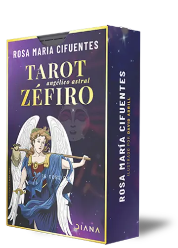 Portada Tarot angélico astral Zéfiro