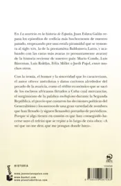 Miniatura contraportada La avaricia en la historia de España