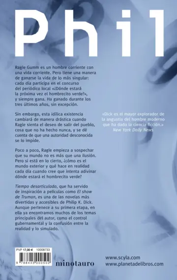 Contraportada Tiempo desarticulado