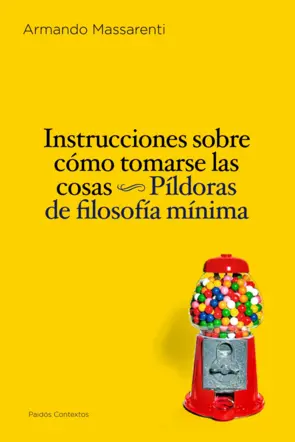Portada Instrucciones sobre como tomarse las cosas