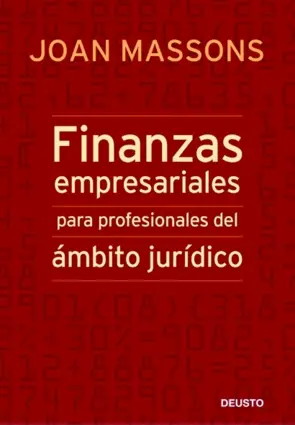 Portada Finanzas empresariales p/profesionales del ámbito