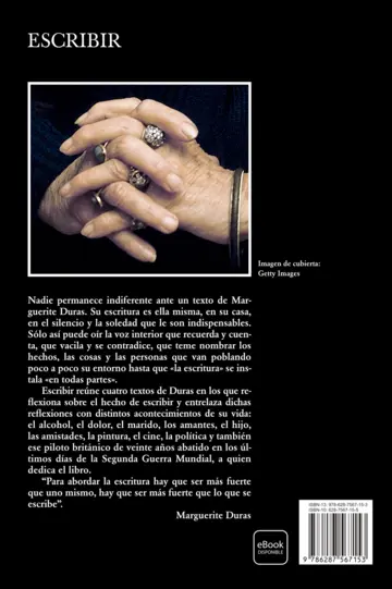 Contraportada Escribir