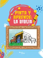 Portada Pinta y aprende: La biblia