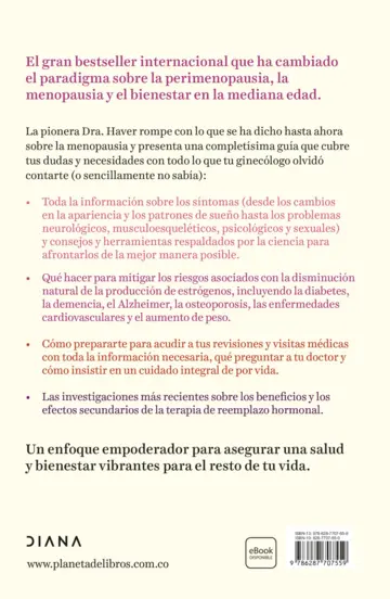 Contraportada La nueva menopausia