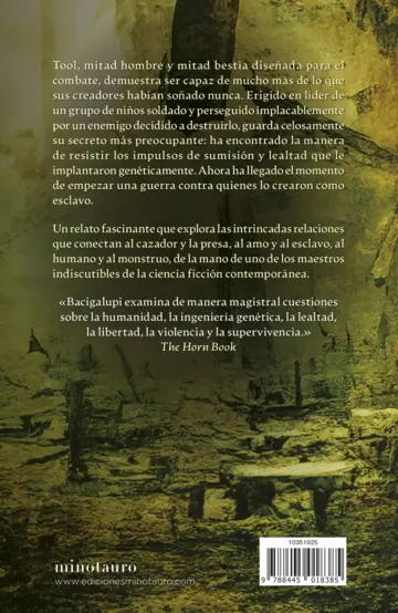 Contraportada Ship breaker nº 03/03 Máquina de guerra