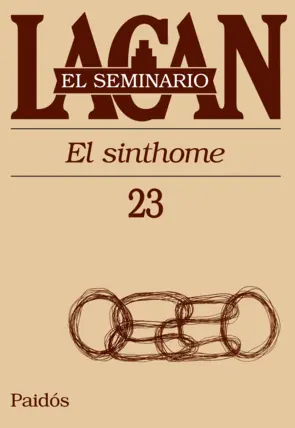 Portada Seminario 23- El sinthome