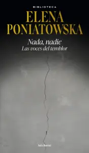 Portada Nada, nadie. Las voces del temblor
