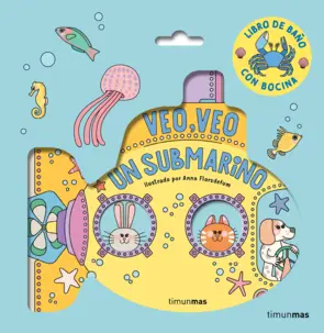 Portada Veo, veo. ¡Un submarino! Libro de baño