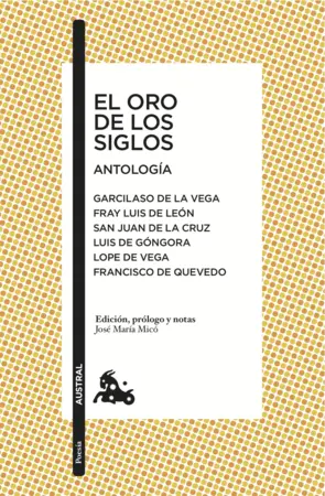 Portada El oro de los siglos. Antología