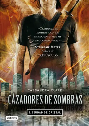 Portada Cazadores de sombras 3.Ciudad de cristal