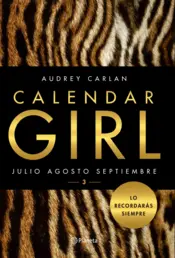 Portada Calendar Girl 3: Julio-agosto-septiembre