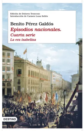 Portada Episodios nacionales. Cuarta serie