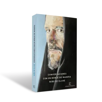 Portada Conversaciones con un monje de madera