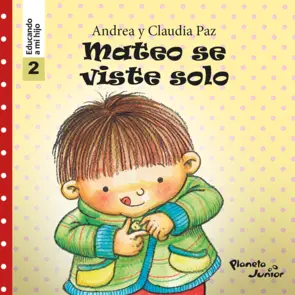Portada Mateo se viste solo - Educando a mi hijo 2