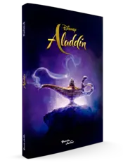 Miniatura portada 3d Aladdín. La novela