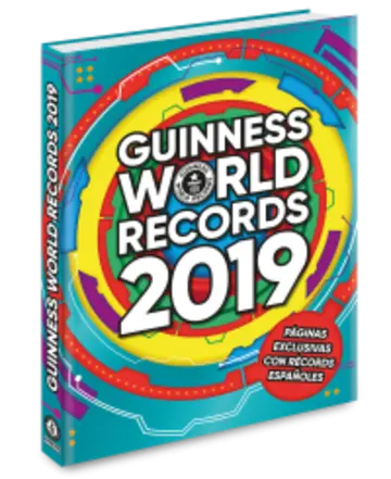Portada Guinness World Records 2019. Ed. Latinoamérica