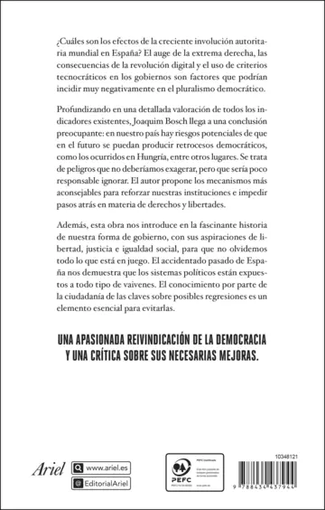 Contraportada Jaque a la democracia
