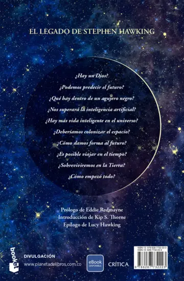 Contraportada Breves respuestas a las grandes preguntas