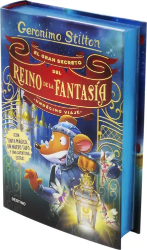 Portada El gran secreto del Reino de la Fantasía. Undécimo viaje