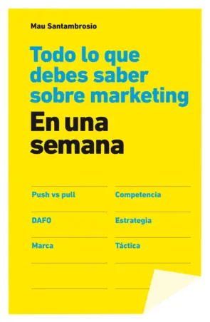 Portada Todo lo que debes saber sobre marketing en una semana