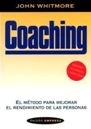 Portada Coaching El método para mejorar el rendimiento