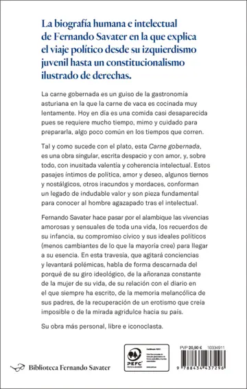 Contraportada Carne Gobernada