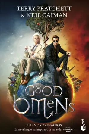 Portada Good Omens (Buenos presagios)