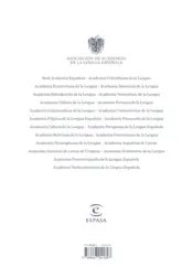 Miniatura contraportada Diccionario de la lengua Española. Vigesimotercera edición. Versión normal