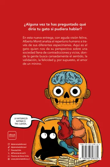 Contraportada El gran libro de los humanos según mi gato